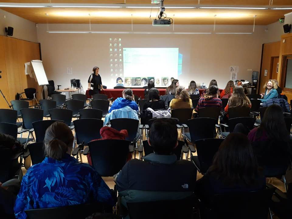 2022. Intervention lycée Kléber à Strasbourg 